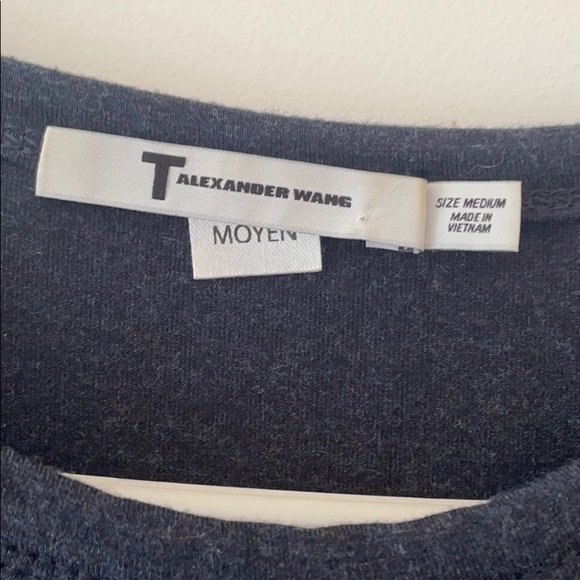 Alexander Wang Moyen Navy Blue Bodycon Dress - Picture 2 of 2